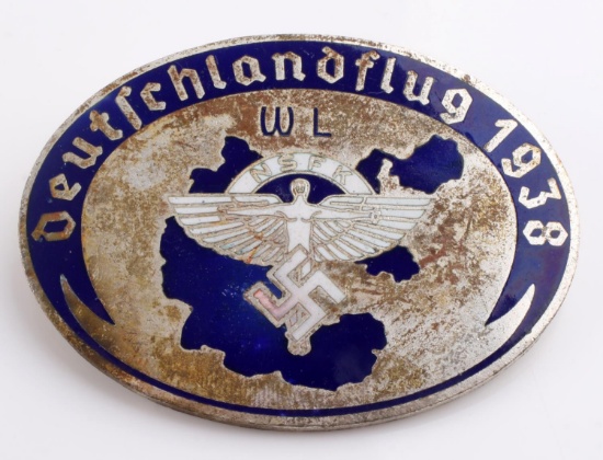 WWII GERMAN 1938 NSDJ GLIDER KORPS BADGE