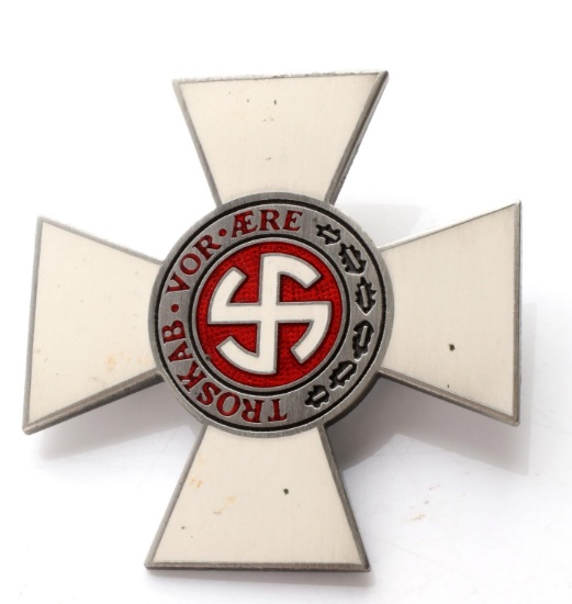 WWII GERMAN REICH DANISH COMBAT CROSS