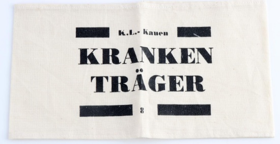 WWII GERMAN KRANKEN TRAGER STRETCHER ARMBAND