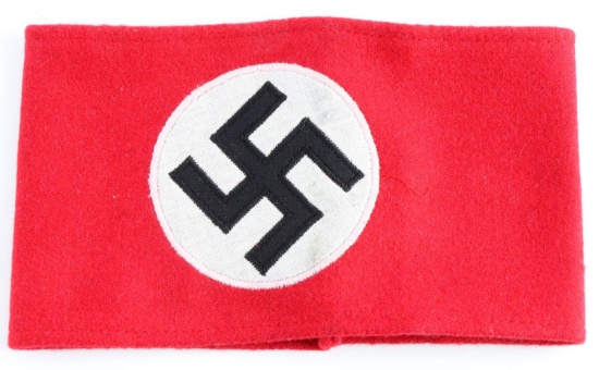 WWII GERMAN NSDAP SA SWASTIKA PARTY ARMBAND