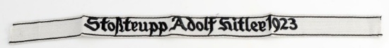 WWII GERMAN ADOLF HITLER 1923 CUFF TITLE