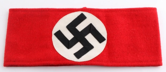 WWII GERMAN THIRD REICH NSDAP WOOL ARMBAND