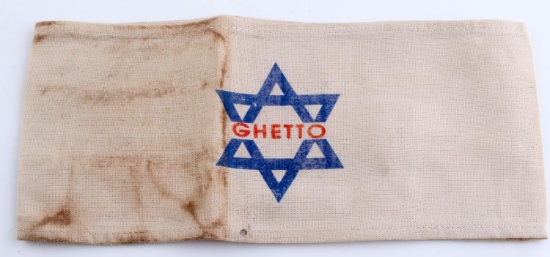 WWII GERMAN THIRD REICH CONCENTRATION CAMP ARMBAND
