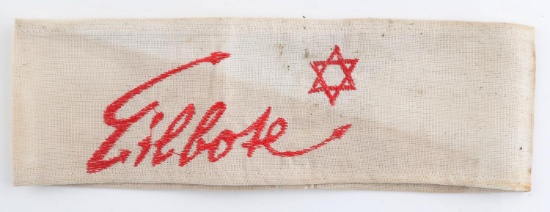 WWII GERMAN THIRD REICH EILBOK CAMP ARMBAND