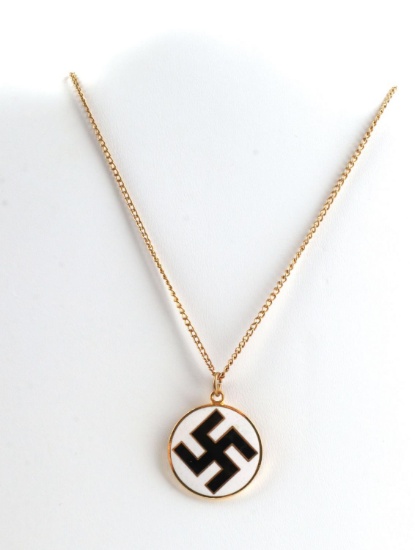WWII GERMAN THIRD REICH NSDAP SUPPORTER NECKLACE