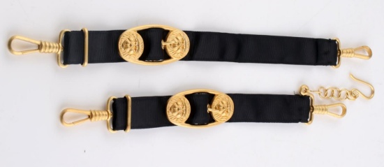 WWII GERMAN KRIEGSMARINE OFFICERS DAGGER HANGERS