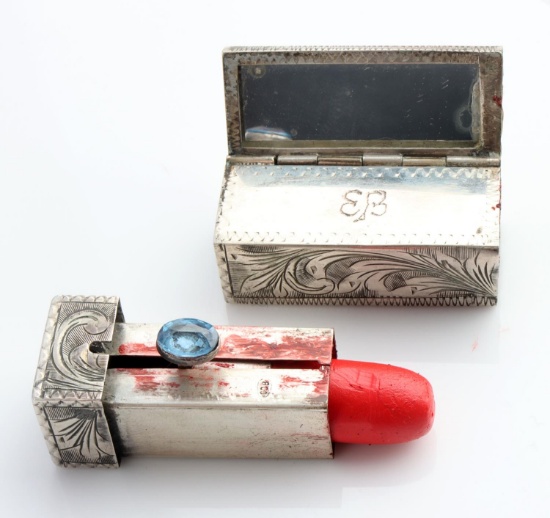 WWII GERMAN EVA BRAUN PERSONAL LIP STICK CASE