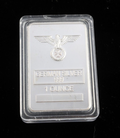 WWII GERMAN THIRD REICH FACSIMILE SILVER BAR