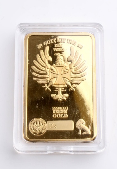 WWII GERMAN THIRD REICH STALINGRAD GOLD BAR