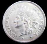 1851 UNITED STATES INDIAN HEAD 1 DOLLAR COIN TOKEN