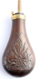 US CIVIL WAR UNION COLT GUN POWDER CANNON FLASK