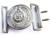 WWII GERMAN WAFFEN SS OFFICERS BELT BUCKLE