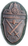 WWII GERMAN THIRD REICH ARMY 1942 SLEEVE SHEILD