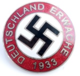WWII GERMAN SWASTIKA NSDAP PARTY MEMBERSHIP BADGE