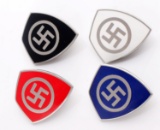 WWII GERMAN SWASTIKA SHIELD PARTY MEMBERSHIP BADGE