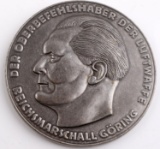 WWII GERMAN LUFTWAFFE GORING OUTSTANDING MEDALLION