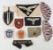 WWII GERMAN THIRD REICH PATCH LOT NSFK RAD AUSLAND