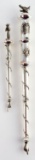 2 FATHER & SON RUSSIAN SILVER YAD TORAH POINTERS