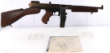 M1921 THOMPSON SUBMACHINE GUN MOVIE PROP MODEL