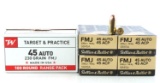 300 ROUNDS OF .45 FMJ AMMO SELLIER & BELLOT