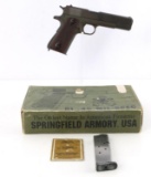 WWII 1945 REMINGTON 1911A1 US ARMY .45 ACP HANDGUN