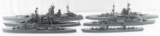7 WWII SHIP RECOGNITION MODELS USS TENNESSEE BRIT