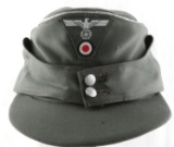 WWII GERMAN THIRD REICH M43 HBT OFFICER CAP