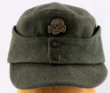 WWII GERMAN THIRD REICH SS M43 ENLISTED CAP