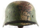 WWII GERMAN THIRD REICH SS DD CAMO HELMET