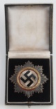 WWII THIRD REICH GERMAN CROSS IN GOLD W CASE