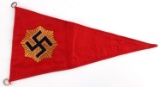 WWII GERMAN THIRD REICH RLB PENNANT FLAG