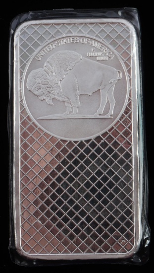 10 OZ .999 FINE SILVER BULLION BAR