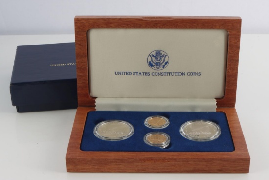 UNITED STATES CONSTITUTION 4 COIN SET