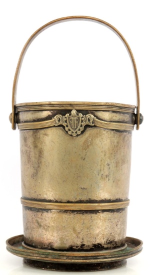 THE PLAZA HOTEL NEW YORK ANTIQUE ICE BUCKET