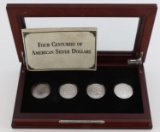 FOUR CENTURIES OF AMERICAN SILVER DOLLARS SET