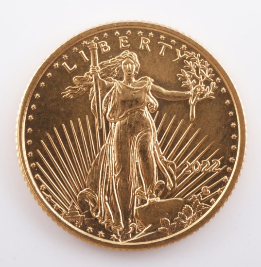 1/10TH OZ AMERICAN EAGLE GOLD COIN