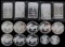 SILVER ROUNDS 1 OZ FINE SILVER LOT OF 14