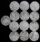 SILVER ROUNDS 1 OZ FINE SILVER LOT OF 13