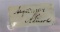 16TH US PRESIDENT ABRAHAM LINCOLN CUT AUTOGRAPH