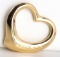 TIFFANY & CO ELSA PERETTI 18K OPEN HEART PENDANT