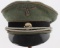 WWII GERMAN REICH SS OBERSTUF. OFFICERS VISOR