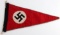 WWII GERMAN THIRD REICHS EARLY NSKK PENNANT FLAG