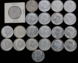 $11 FACE 90% SILVER HALF DOLLAR COIN LOT BU KENEDY