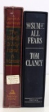 2 LIMITED EDITION SIGNED CLANCY AND MICHENER BOOKS