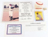 LA DODGERS PEE WEE REESE TOPPS AUTOGRAPH