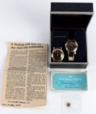 VINTAGE 1950'S HAMILTON VAN HORN ELECTRIC WATCH