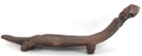 TAINO LARGE DHUO BENCH IN REPTILIAN FORM