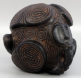 TAINO PRECOLUMBIAN TWIN BIRD STONE EFFIGY