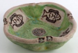 GUIDO GAMBONE ITALIAN ART POTTERY BOWL