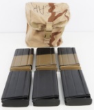 SIX FN SCAR 7.62 X 51 NATO MAGAZINES IN POUCH